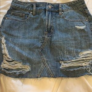 Jean skirt size 26